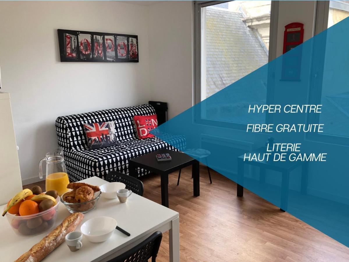 Hyper Centre - Wifi Fibre Gratuit - Jergweloh - Le Londonien Apartment Caen Exterior foto
